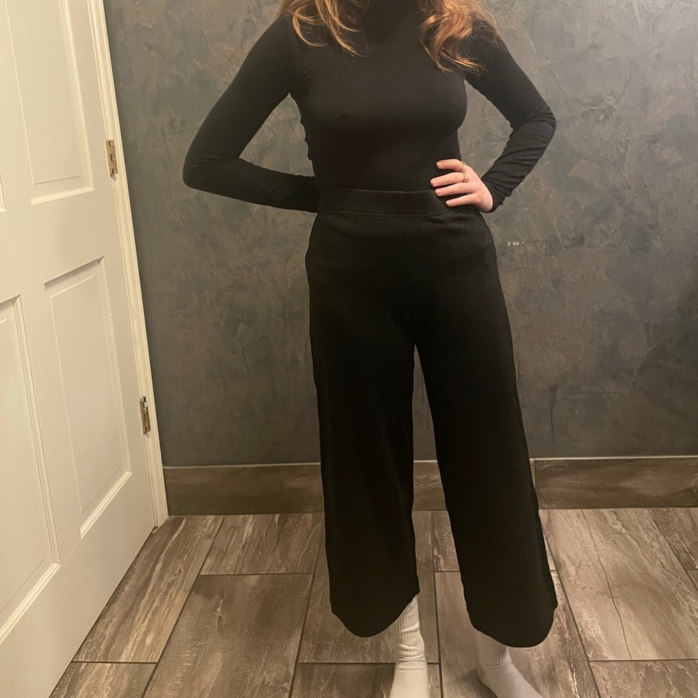 Loft size 6 glittery pants